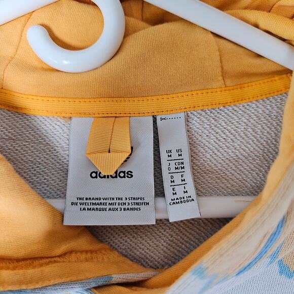 Adidas Adventure Pullover Hoodie Mens Medium 2020 Lizard - Picture 3 of 6